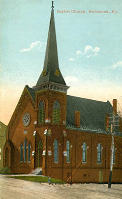 First Baptist Church,
 2nd building